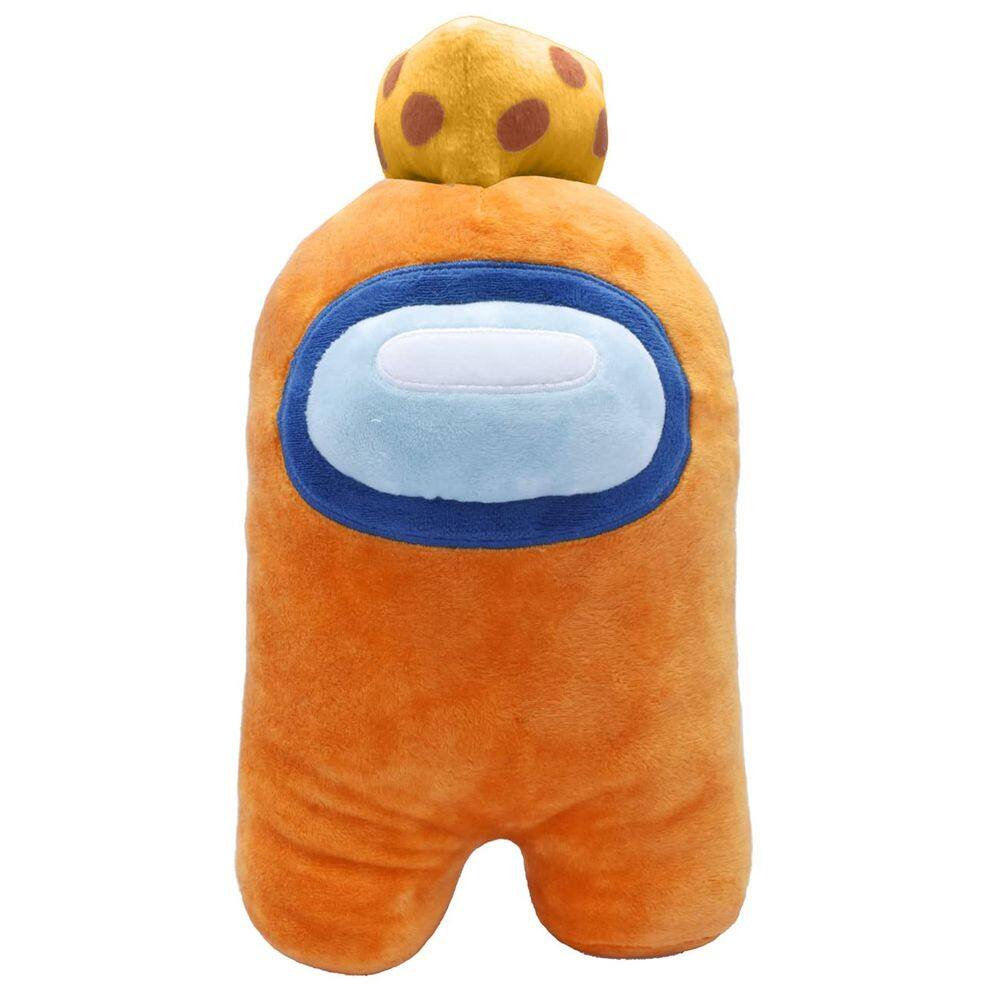 Brinquedo de pelúcia Just Toys LLC Among Us Laranja 18 cm