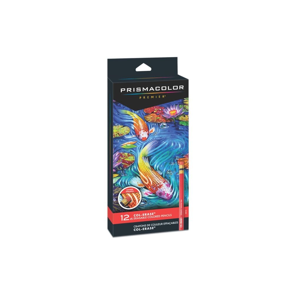 Lápis de cor Prismacolor Col-Erase Erasable, pacote com 12