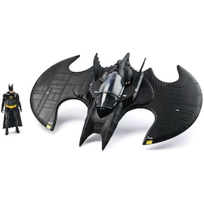 Conjunto de brinquedos DC Comics Batman Batwing com boneco de Batman de 10 cm