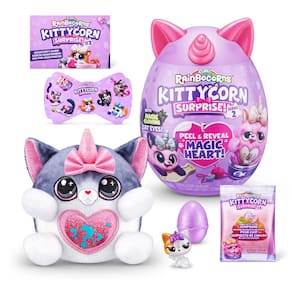 Animais de pelúcia Rainbocorns Kittycorn Surprise Series 2