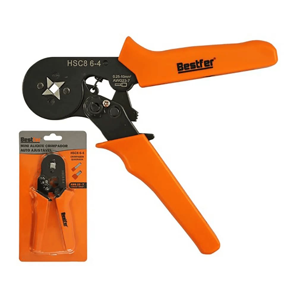 Mini Alicate Crimpador Auto Ajustável BESTFER BFH2374