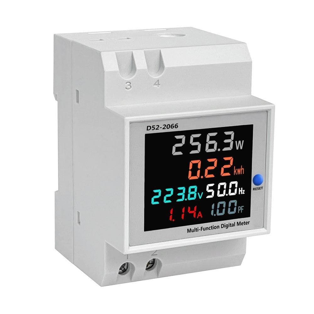 Wattimetro Voltimetro Amperimetro 110V 220V 100A Ac D52-2066