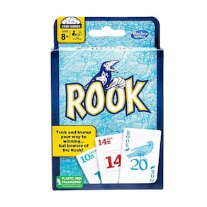 Jogo de cartas Hasbro Gaming Rook com regras para iniciantes