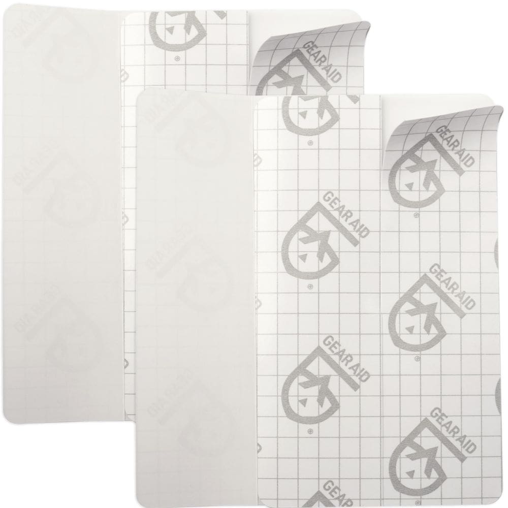 Patches de reparo GEAR AID Tenacious Tape Flex Heavy Duty, pacote com 2