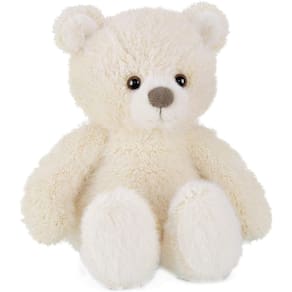 Bicho de pelúcia Bearington Tucker Off White Teddy Bear 28cm