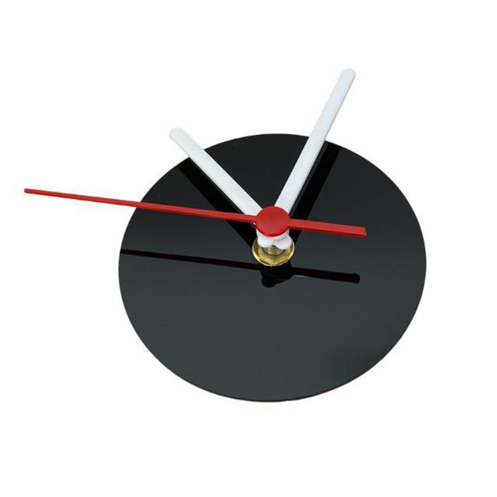 Relógio Decorativo Acrílico Sala Escritório Preto