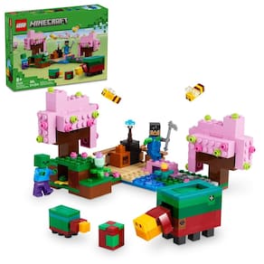 Conjunto de construção LEGO Minecraft The Cherry Blossom Garden 21260