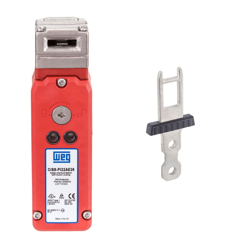 Kit Chave de Intertravamento de Segurança CISS-PI22AE26 + Atuador MRL