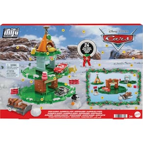 Calendário do Advento Mattel Disney Pixar Cars Minis 2024 com 24 brinquedos