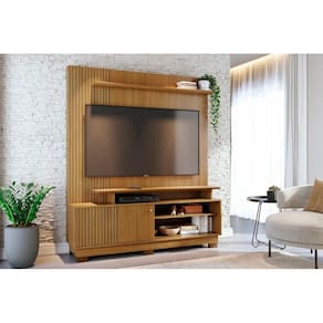 Estante Ares para TV de até 75 polegadas (COM PÉS) - Cumaru - Madetec
