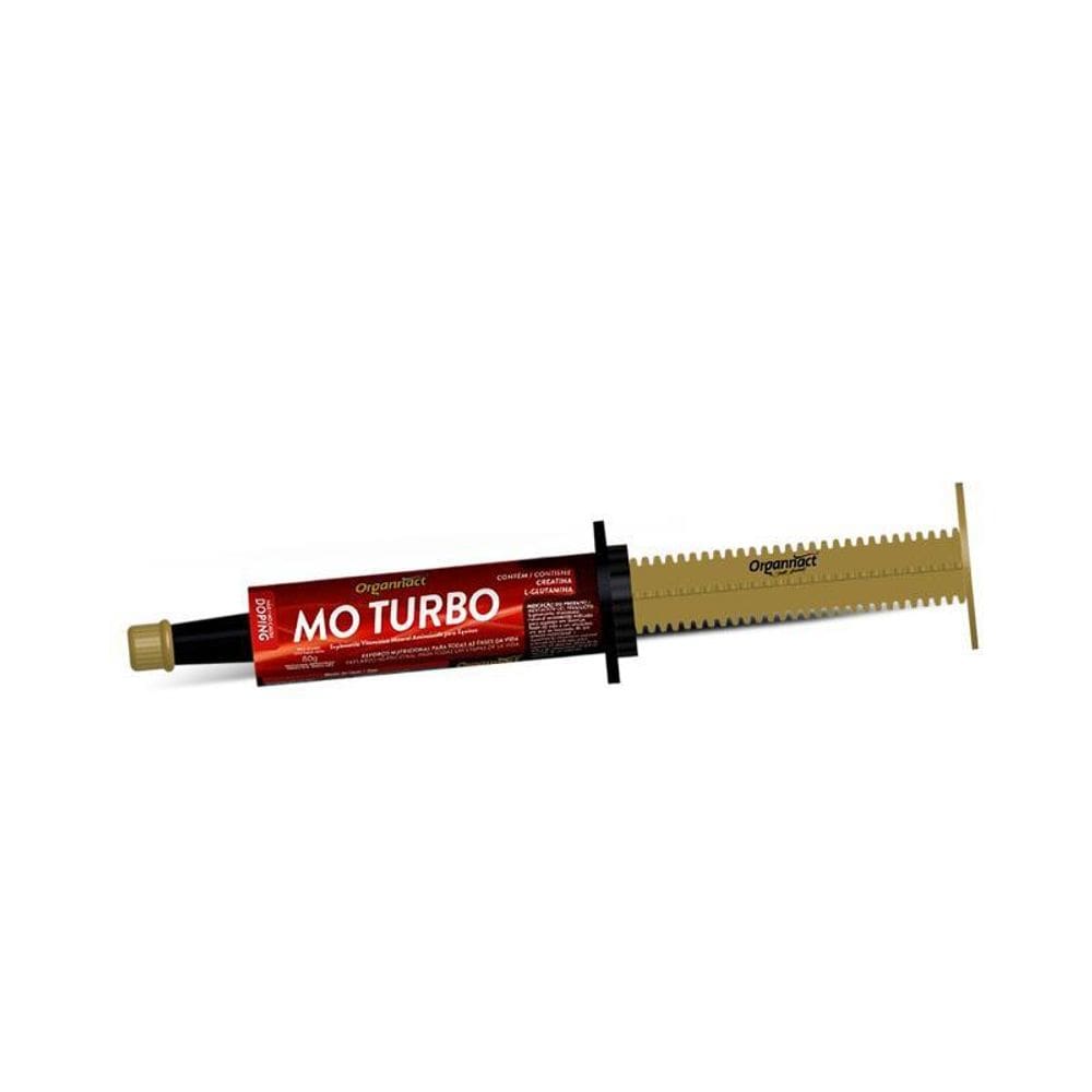Suplemento MO Turbo Organnact Vit. Min. Aminoác. 80g