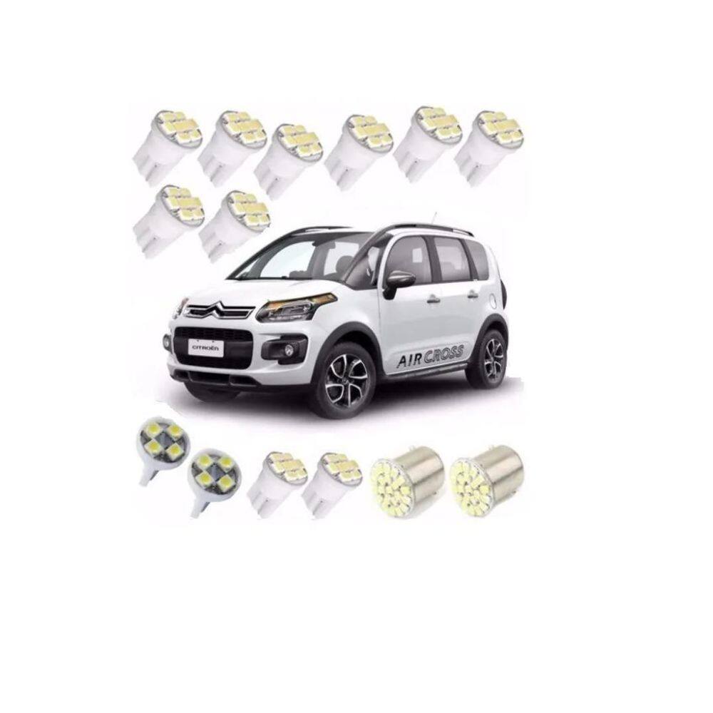 Kit Lâmpada Led Blue Lion Citroen C3 Aircross