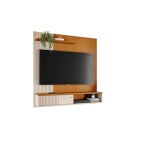 Estante Aurora para TV de até 65 polegadas - Cinamomo Off White - Madetec