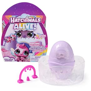 Toy Hatchimals Alive Rainbow Splash Fizzy Color Surprise