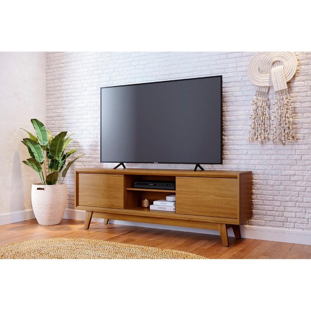 Painel Atlas para TV de até 70 polegadas - Cumaru - Madetec