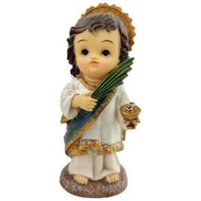 Santa Luzia 11X4X4Cm Mini Escultura Resina Católico