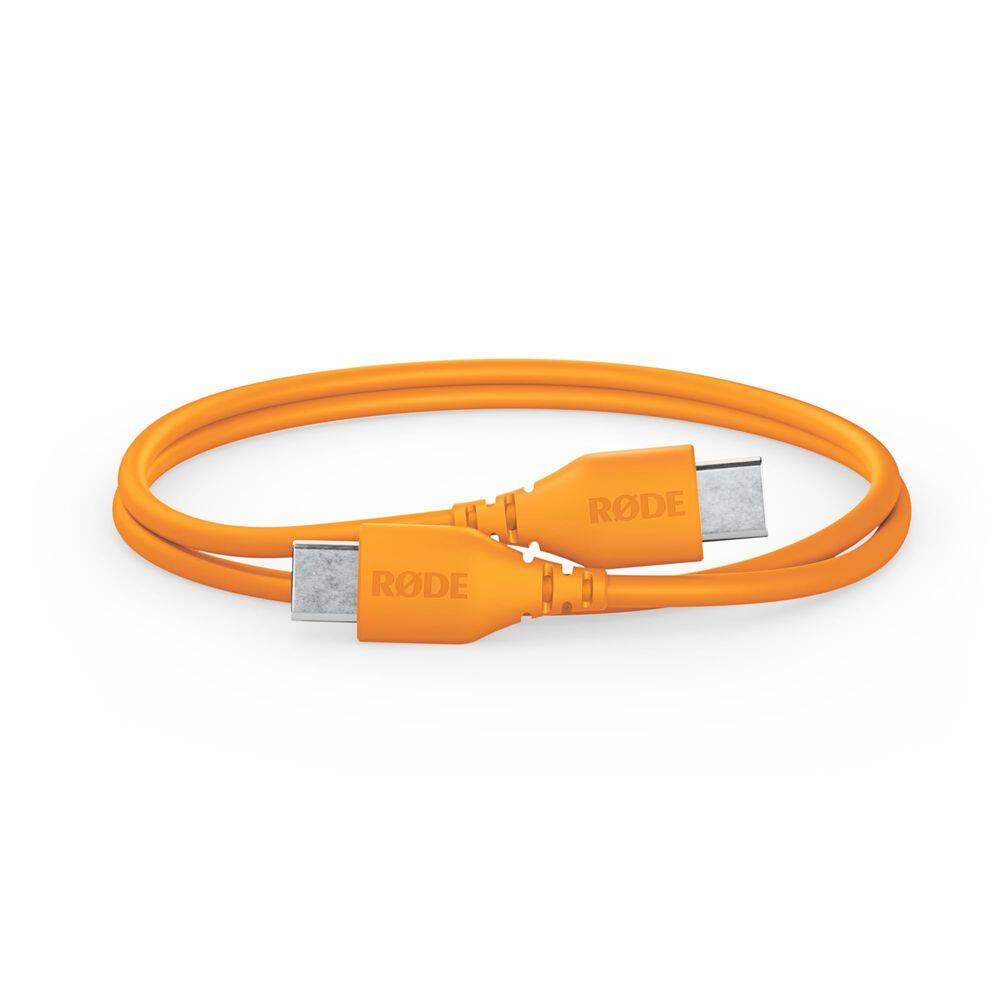 Cabo RØDE SC22 USB-C para USB-C 30cm Laranja