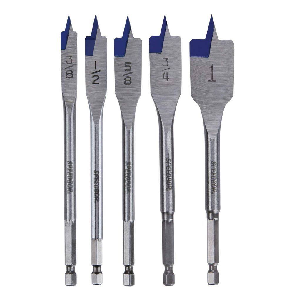 Conjunto de brocas IRWIN SPEEDBOR Spade Wood 5 peças 88885