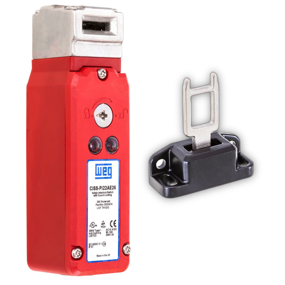 Kit Chave de Intertravamento de Segurança CISS-PI22AE26 + Atuador MHL