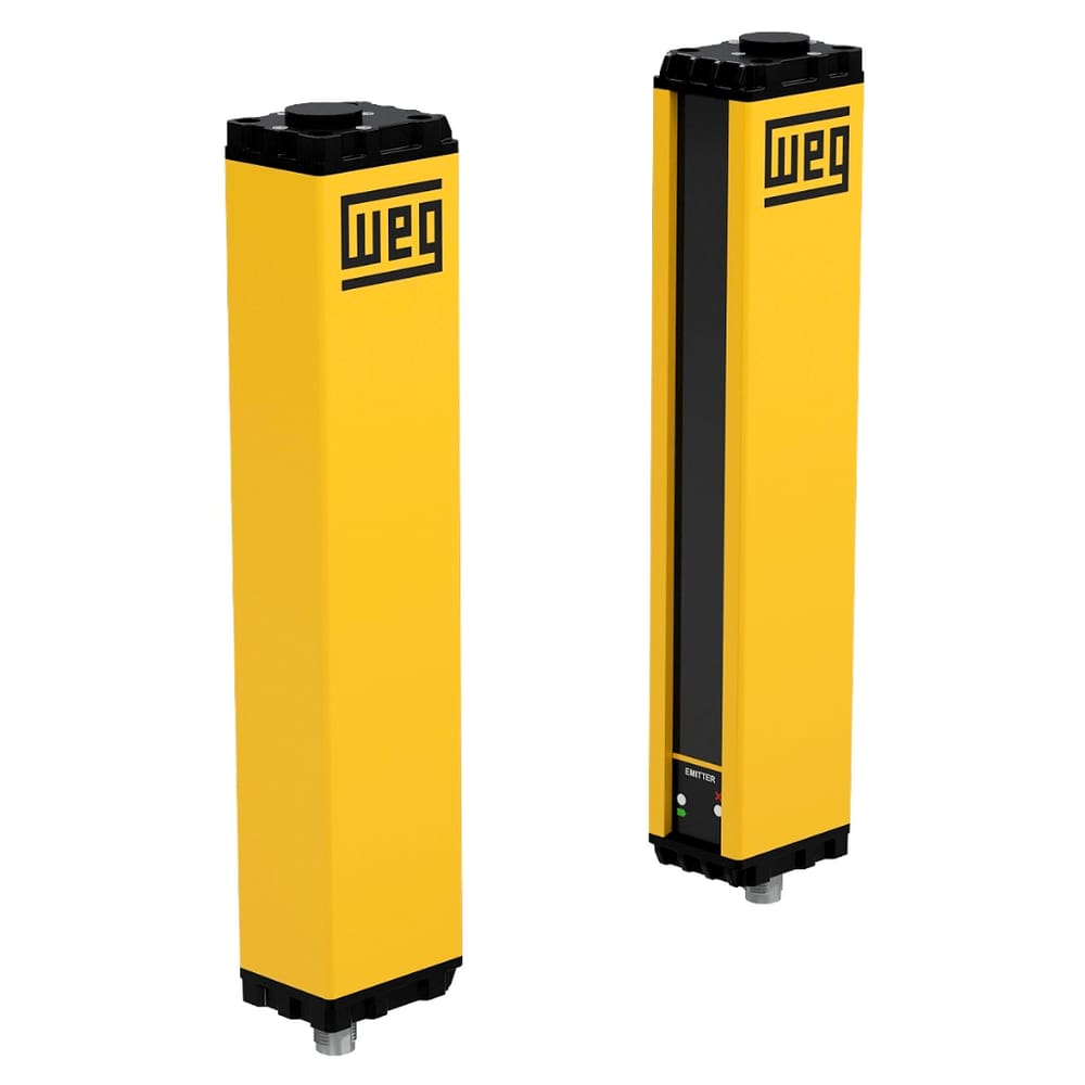 Kit Cortina de Luz LSP29-400 24Vcc com Cabo de Alimentação M12-5V 15 metros