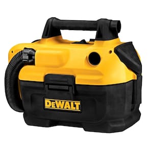 Aspirador a seco e úmido DEWALT 20V MAX Cordless DCV580H 2 galões
