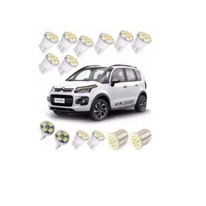 Kit Lampada Led Citroen Aircross Luz Teto Placa Ré Farolete