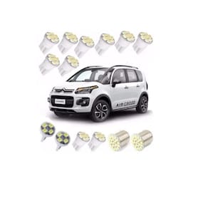 Kit Lampada Led Citroen Aircross Luz Teto Placa Ré Farolete