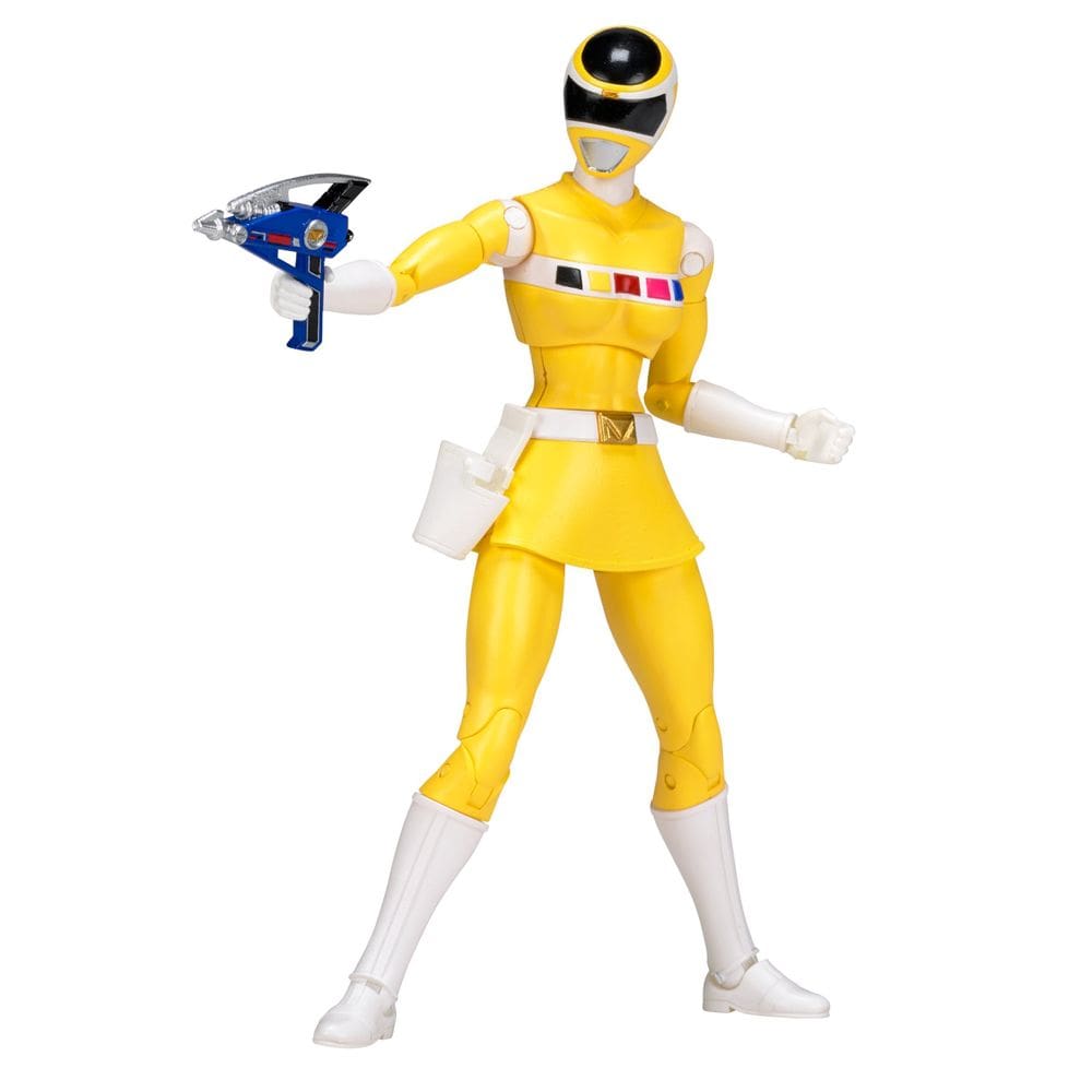 Boneco de ação Power Rangers in Space 6.5 Yellow Ranger