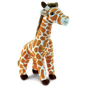 Girafa de pelúcia DolliBu Plush de 32 cm para crianças e adultos