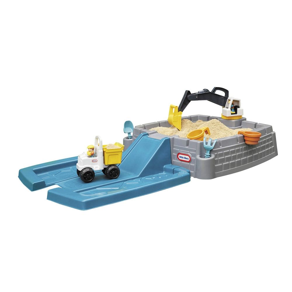 Escavadeira Sandbox Little Tikes Dirt Diggers para crianças com acessórios