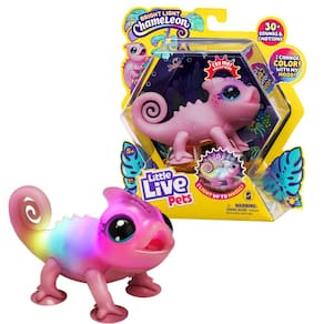 Boneco Little Live Pets Lil` Chameleon S2 - pequeno camaleão