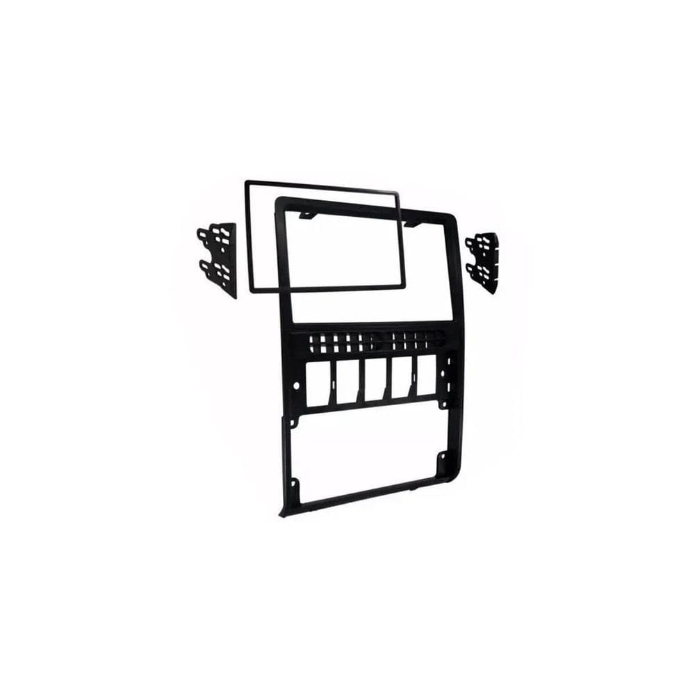 Moldura 2 Din Painel Gol Parati Saveiro G2 Preto
