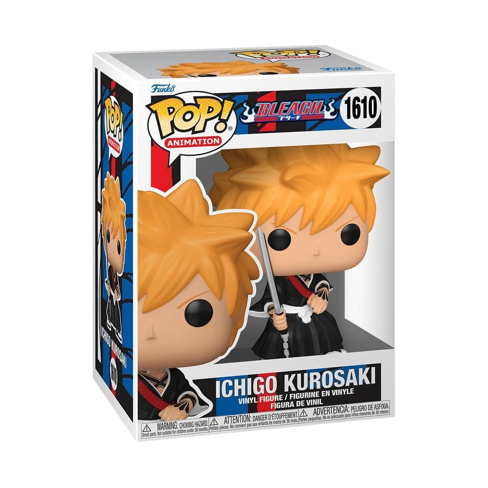 Boneco de ação Funko Pop! Animação Bleach Ichigo Kurosaki