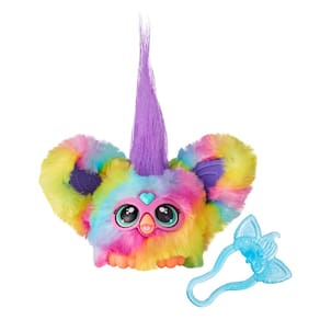Brinquedo de pelúcia eletrônico Furby Furblets Ray-Vee Mini Friend