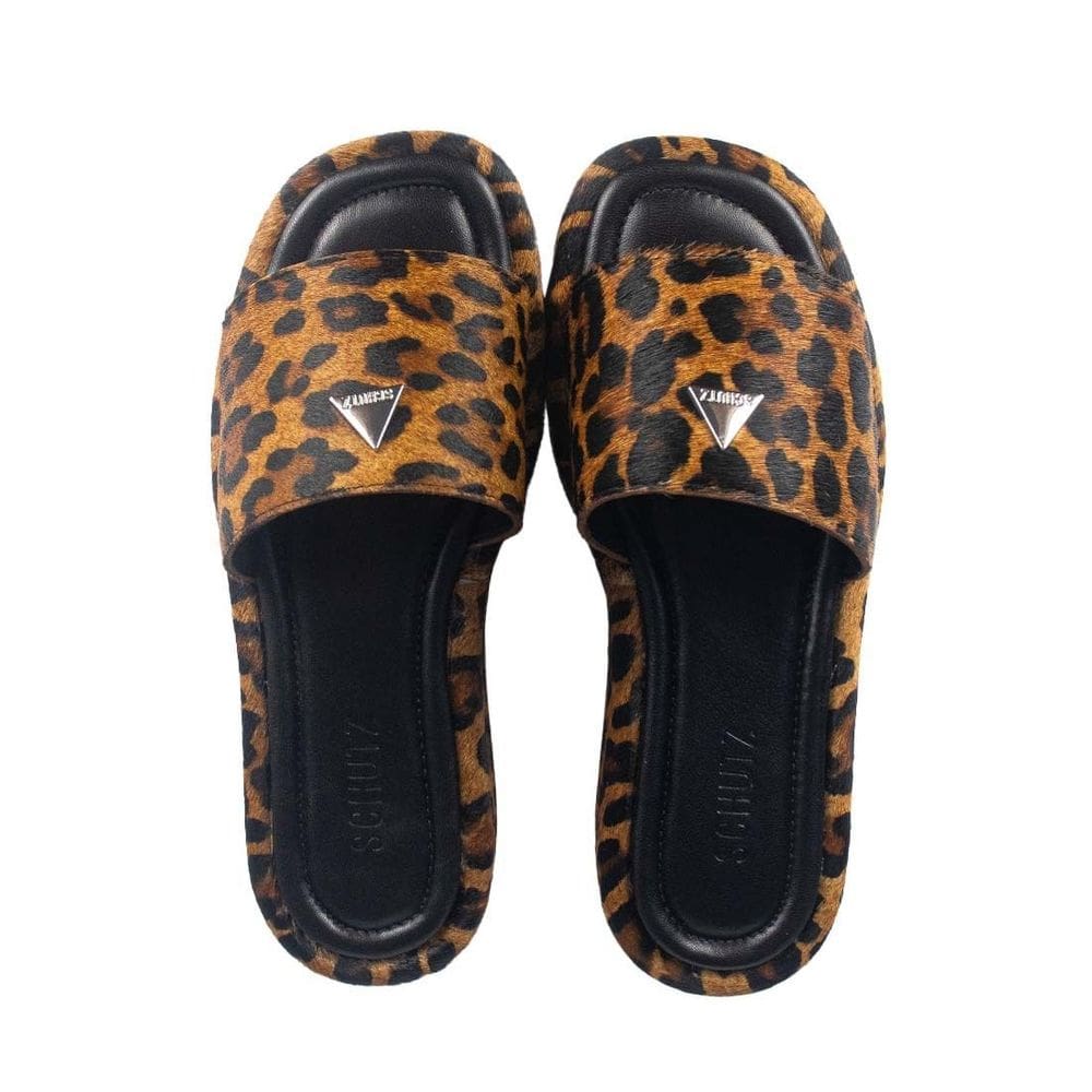 Sandália Schutz Slide Flatform