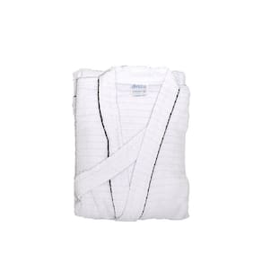Roupão Atoalhado 100% Algodão Briza Branco 4022 Tamanho M