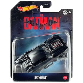 Carro fundido Hot Wheels The Dark Knight Batmobile em escala 1:50
