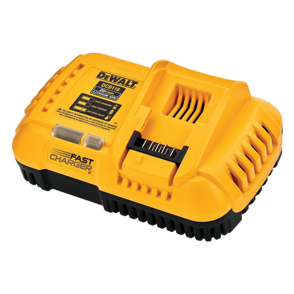 Carregador DEWALT FLEXVOLT 20V MAX de carga rápida (DCB118)