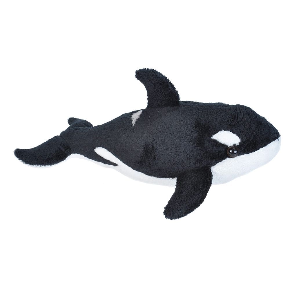 Brinquedo de pelúcia Wild Republic Orca Stuffed Bicho de 28 cm para crianças