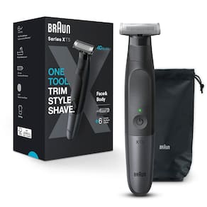 Aparador de barba e barbeador elétrico Braun Series XT5 para homens