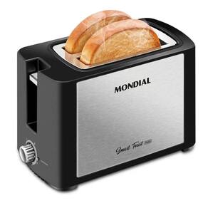 Torradeira Tostador De Paes Inox 6 Níveis Mondial 800W 127V