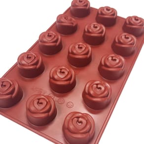 Mini Bolo Rosa - Prime Chef Silicone 250°C -30°C 2,5x4,2cm