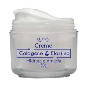 Creme Colágeno E Elastina Hidrata E Amacia Antiage 30G