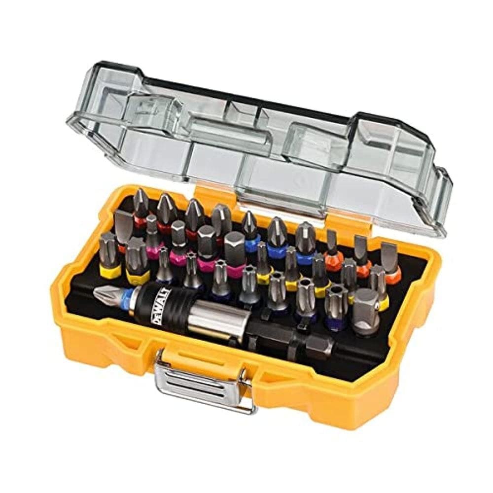 Conjunto de bits DEWALT DT7969-QZ (32 peças) com estojo resistente