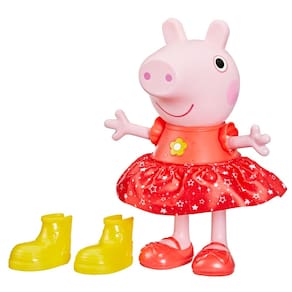 Boneca interativa Peppa Pig Peppa`s Muddy Puddles Party 30 cm