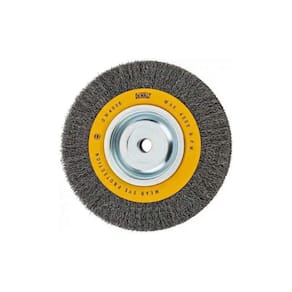 Roda de arame para moedor de bancada DEWALT DW4906 20cm
