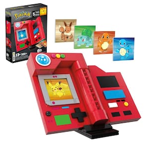 Conjunto de brinquedos de construção Mega Pokémon Kanto Pokédex 322 peças