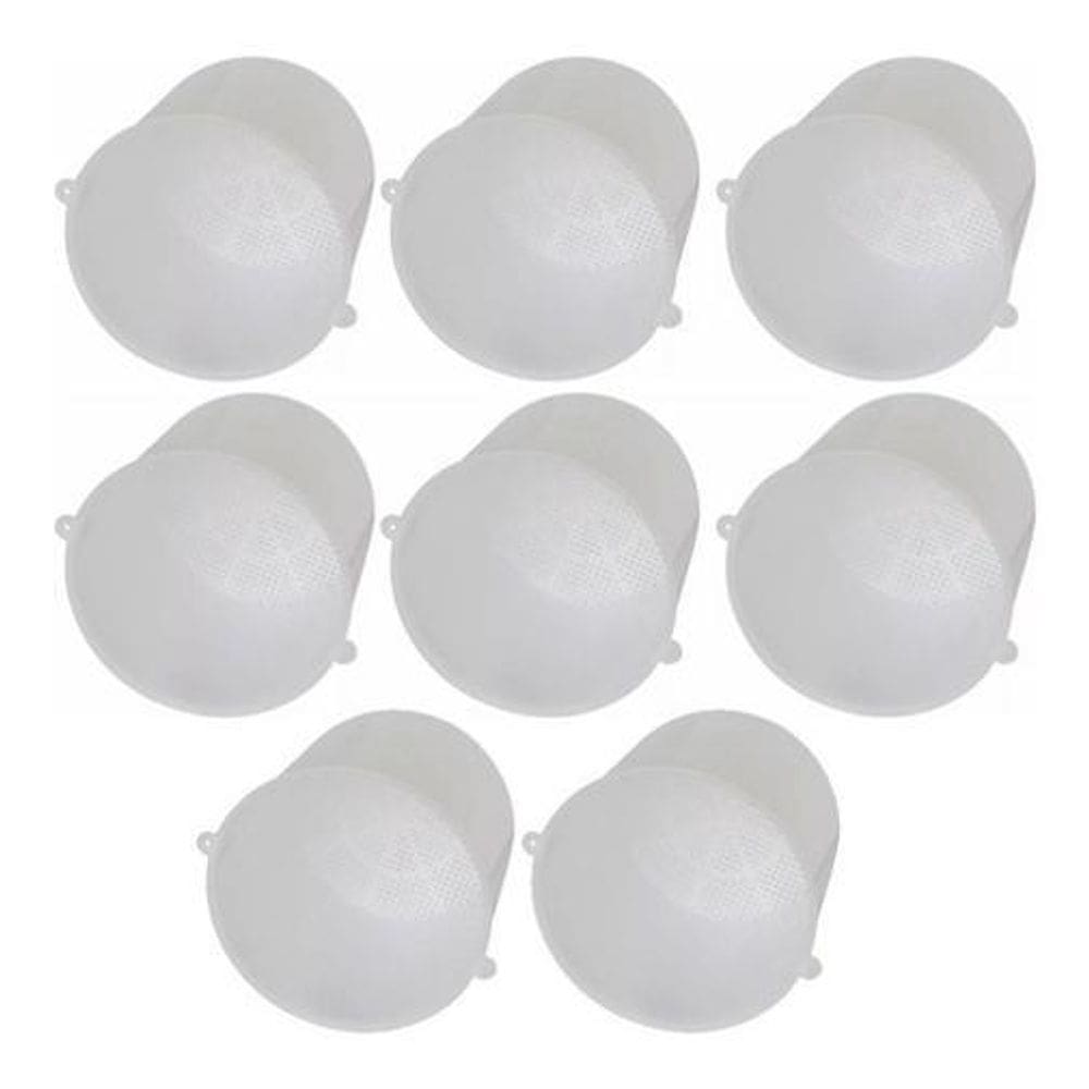 Forma Queijo Frescal 1kg Polietileno 8un - Branco