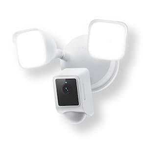 Câmera Floodlight WYZE v2 2K HD 2800lm, visão ampla de 160°, com fio