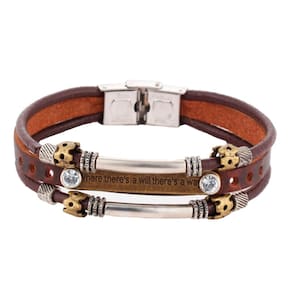 Pulseira de Couro One Way